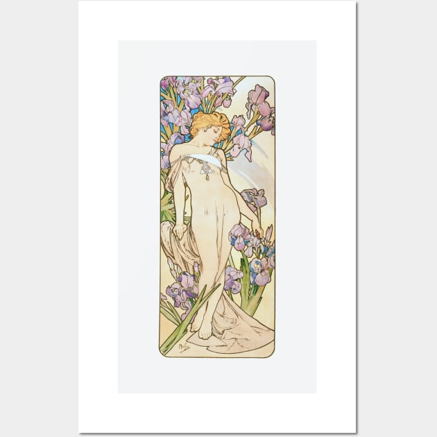 Iris, flower personified Wall Art by UndiscoveredWonders